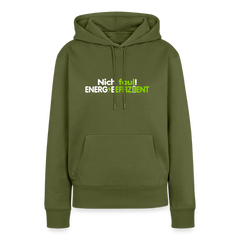 Nich faul! Energieeffizient! - Frauen Premium Hoodie