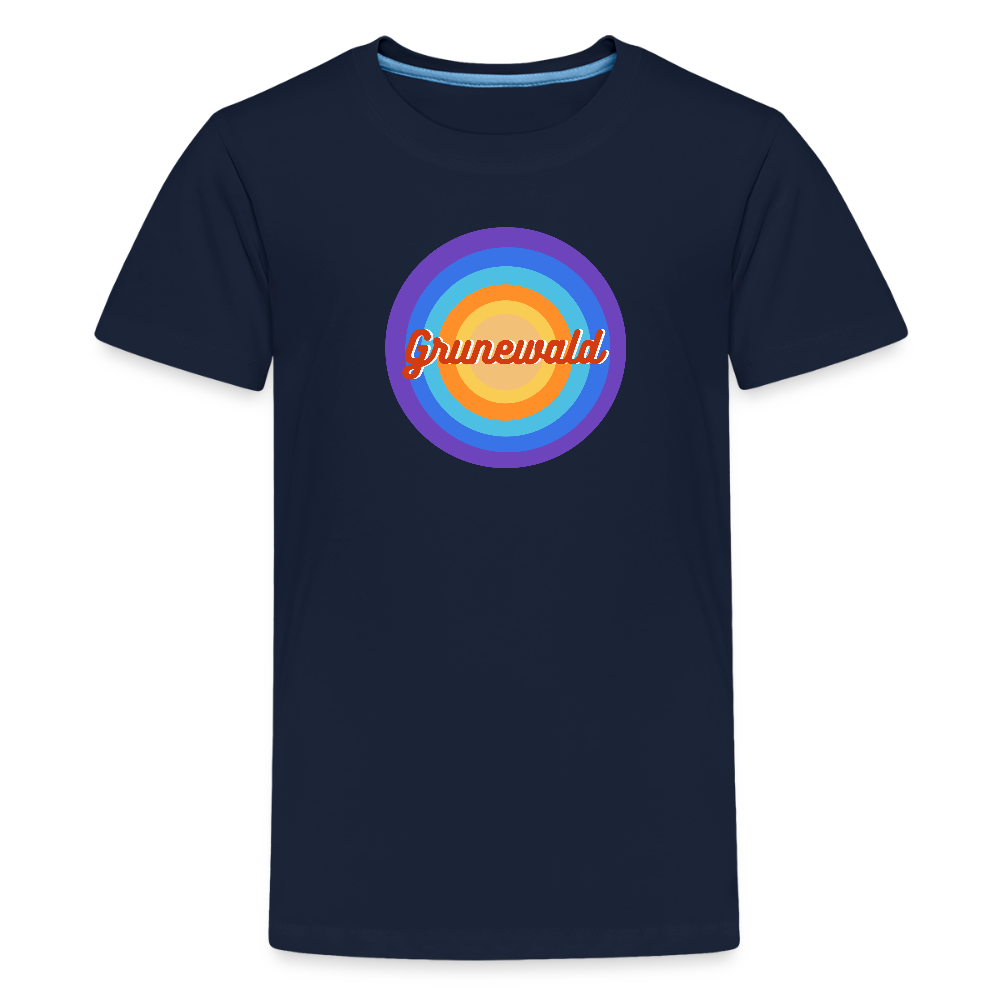Grunewald Retro - Teenager Premium T-Shirt - Navy