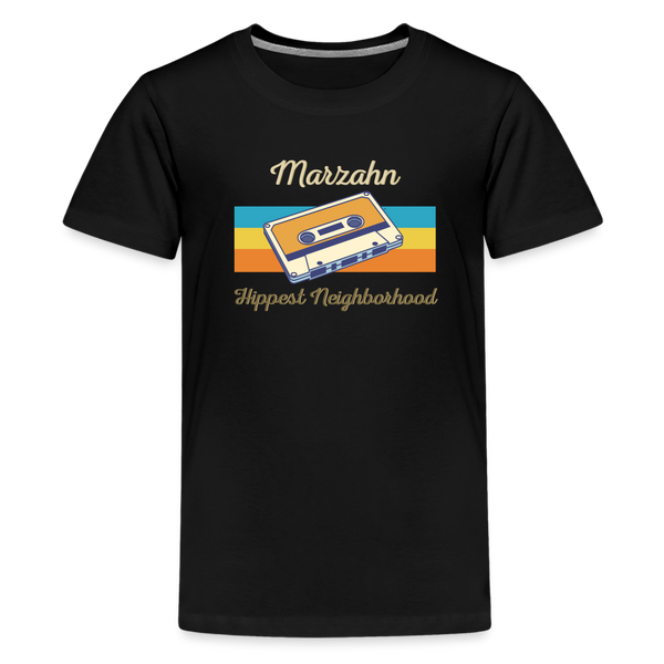 Marzahn Hippest Neighborhood - Teenager Premium T-Shirt - Schwarz
