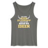 Ick bin keen Sturkopp - Männer Tank Top - Anthrazit