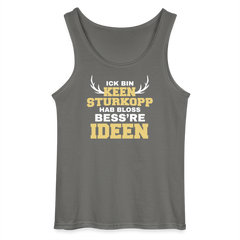 Ick bin keen Sturkopp - Männer Tank Top