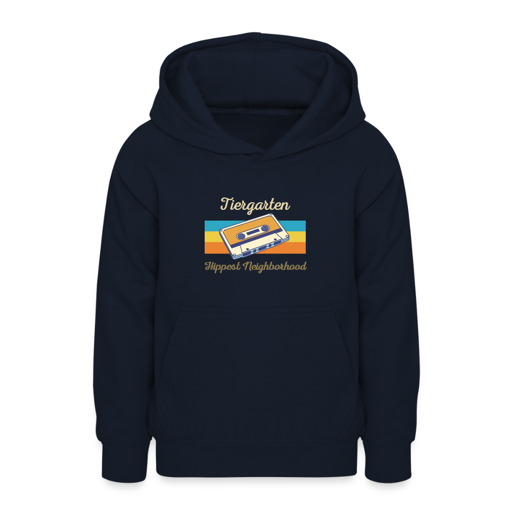 Tiergarten Hippest Neighborhood - Teenager Hoodie - Navy
