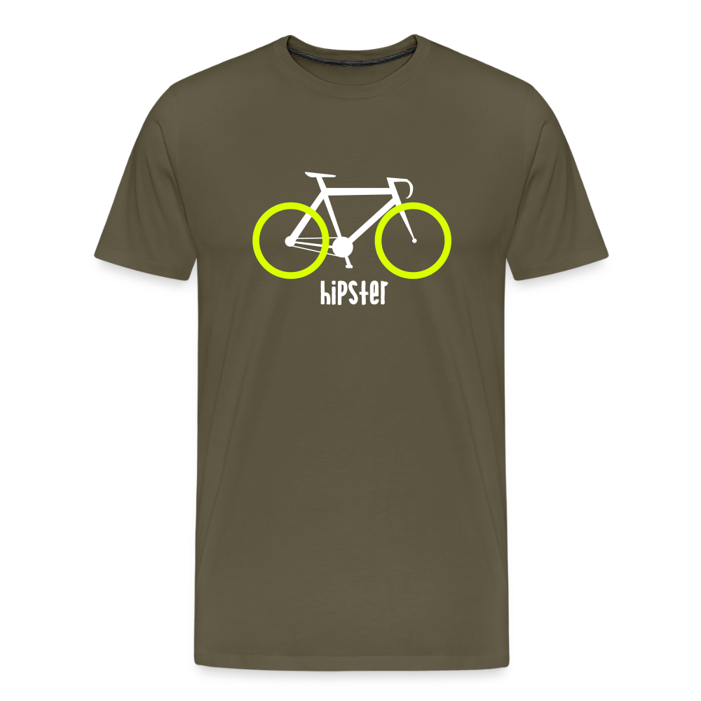 Hipster - Männer Premium T-Shirt - Khaki