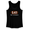 S41 - Frauen Bio Tank Top - Schwarz