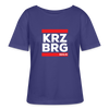 KRZBRG - Relaxed Rundhals Frauen Bio-T-Shirt - Dämmerung