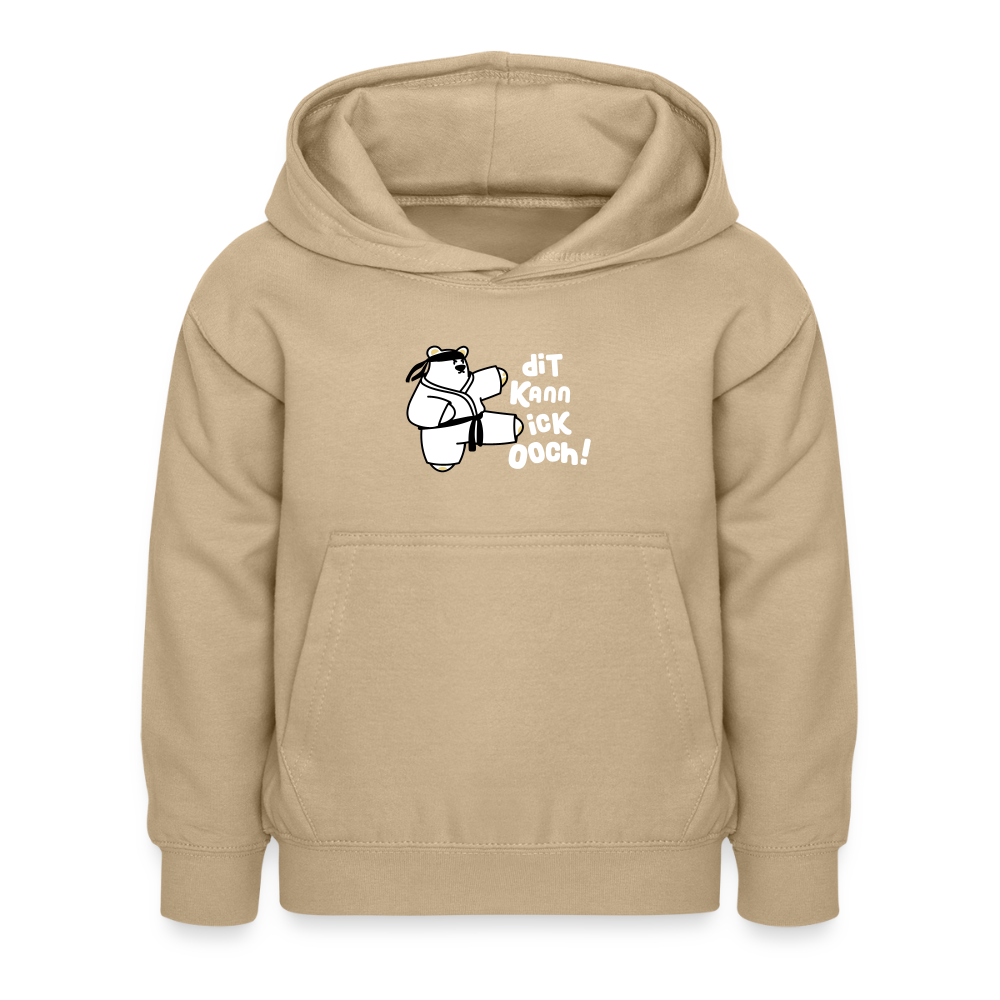 Dit kann ick ooch! - Kinder Hoodie - Sand