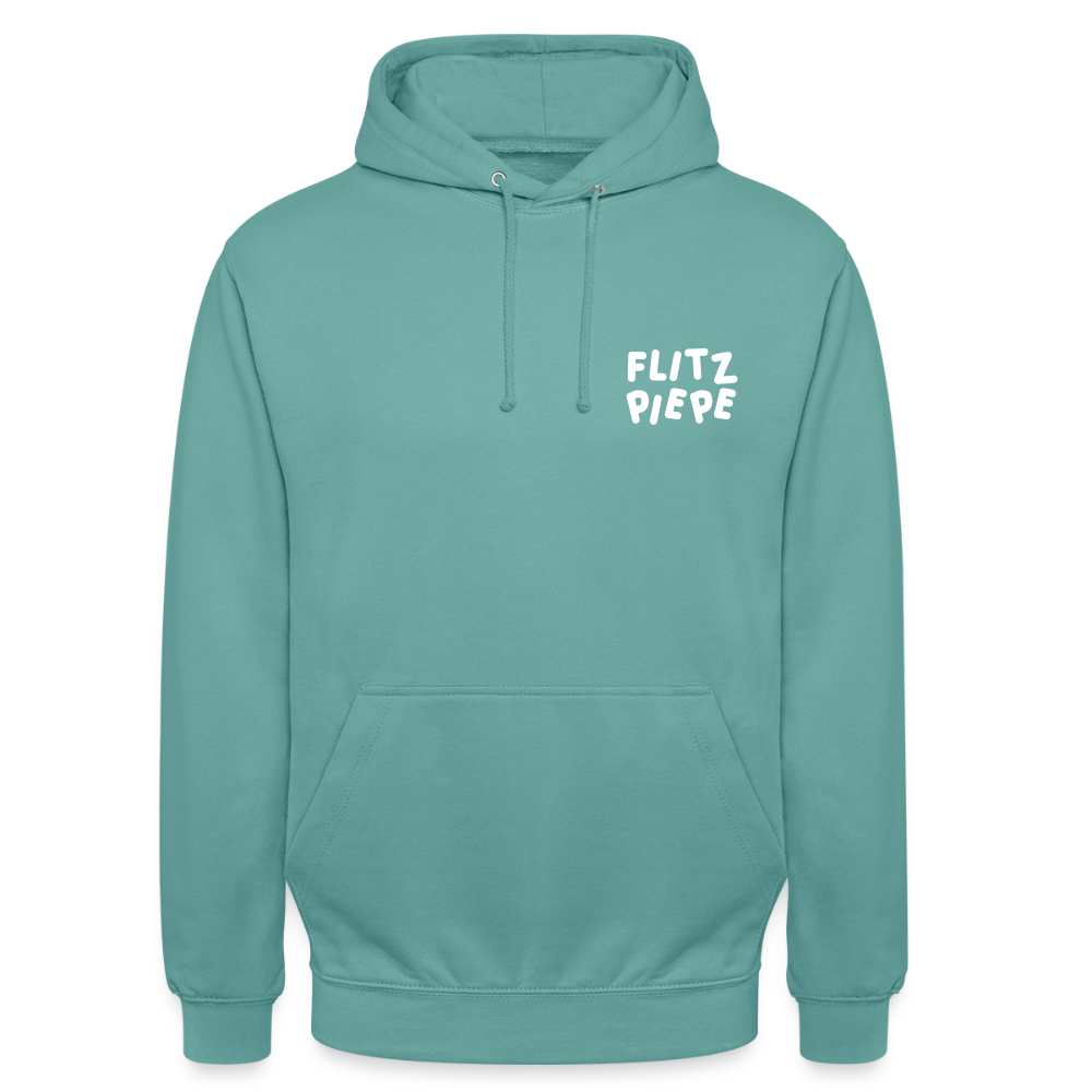 Flitz piepe - Unisex Hoodie - Pastelltürkis