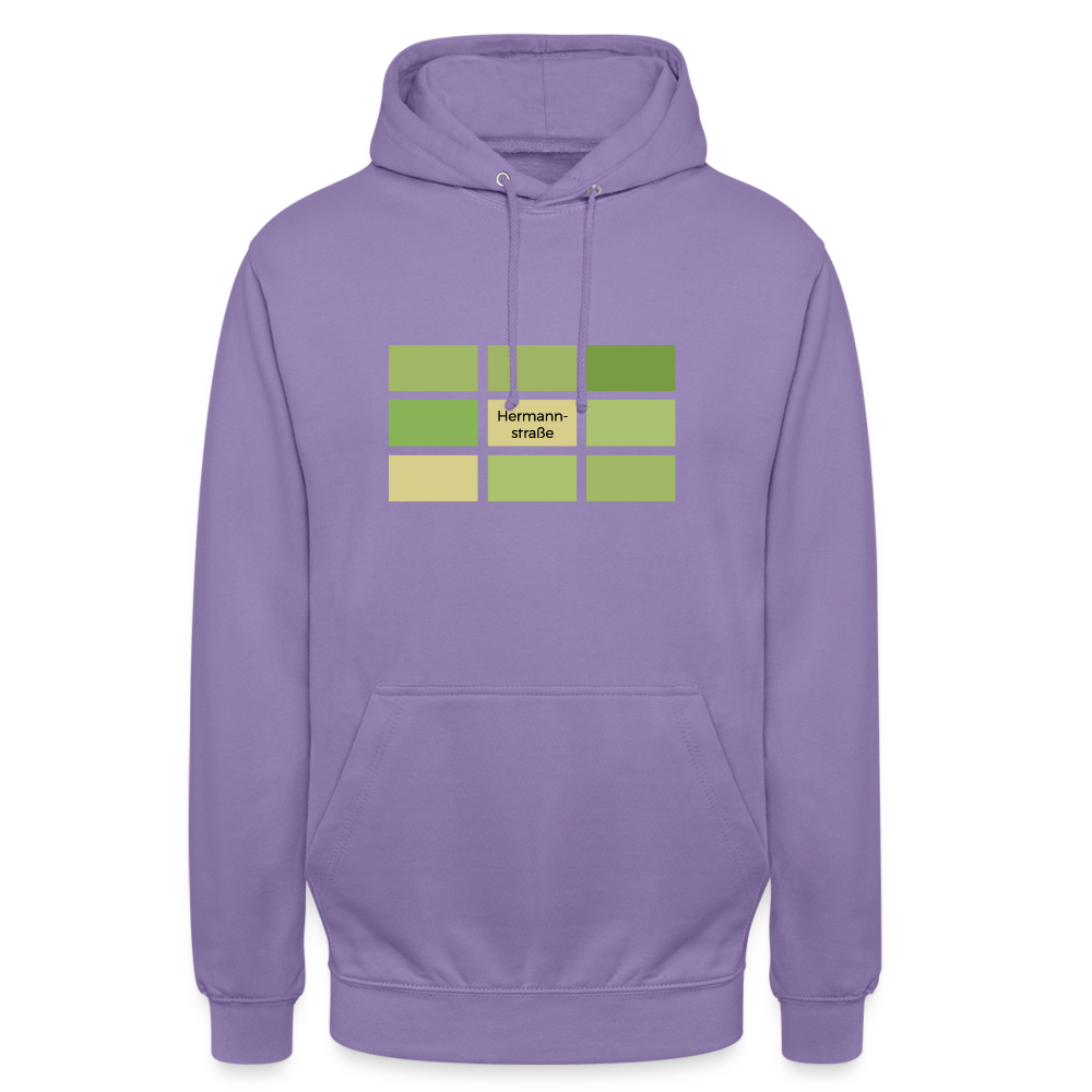 Hermanstrasse - Unisex Hoodie - Lavendel