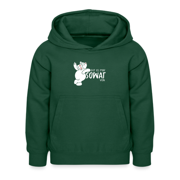 Dit is mir sowat von - Kinder Hoodie - Flaschengrün