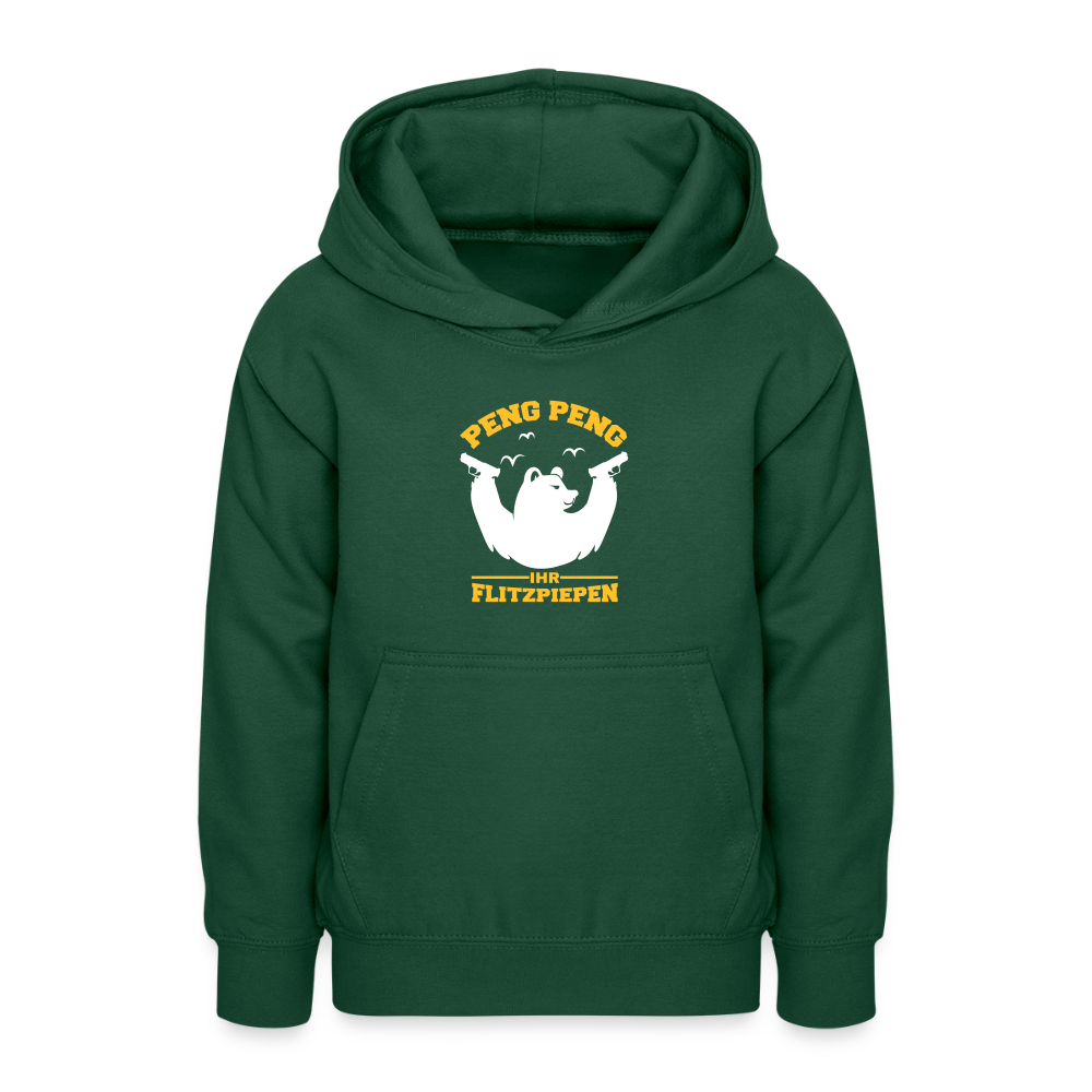 Peng Peng - Teenager Hoodie - Flaschengrün