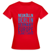Neukölln Planet Earth - Frauen Premium T-Shirt - Rot