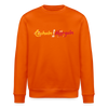 Lächeln beim Nörgeln - Unisex Bio Sweatshirt - Tieforange