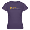 Lächeln is keen Jesichtsbruch - Frauen Premium T-Shirt - Dunkellila