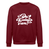 Kiekste - Unisex Bio Sweatshirt - Burgunderrot