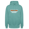 Juten Tach, Backfeifenjesichta! - Unisex Hoodie - Pastelltürkis