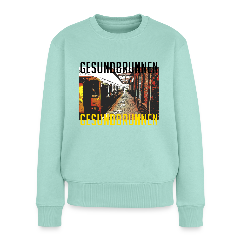 Gesundbrunnen - Frauen Premium Pullover - Mint 