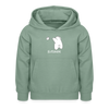 Flitzpiepe - Kinder Hoodie - Graugrün
