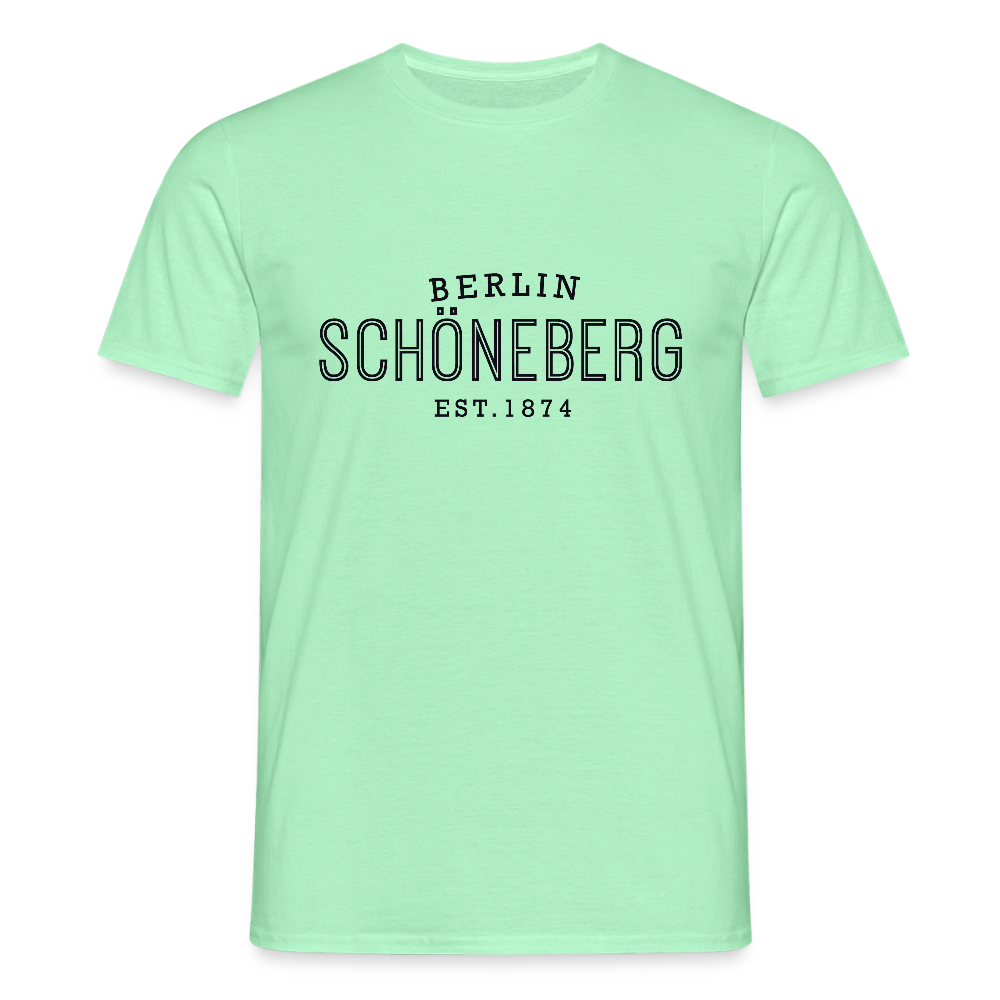 Schöneberg  - Männer Premium T-Shirt - Mintgrün