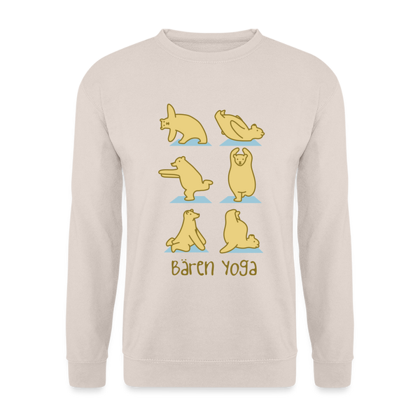 Bären Yoga - Unisex Pullover - Sand