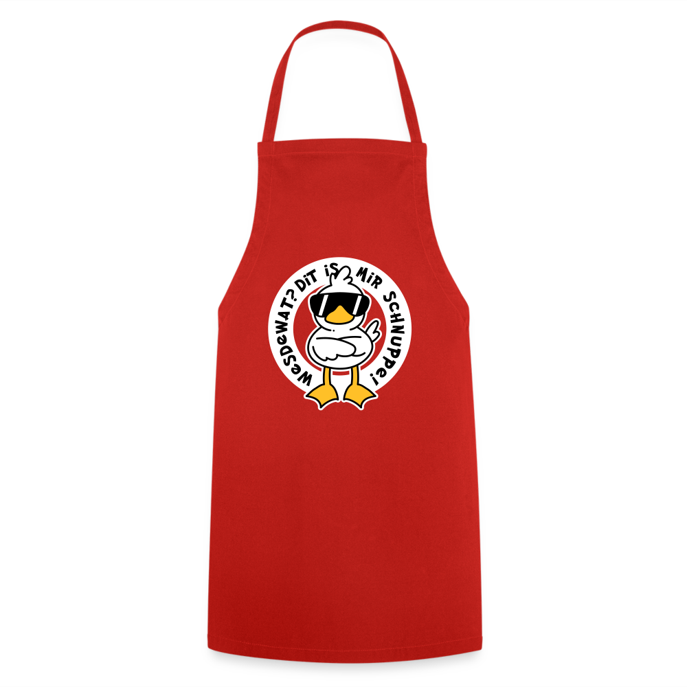 Wesdewat? - Kochschürze - Rot
