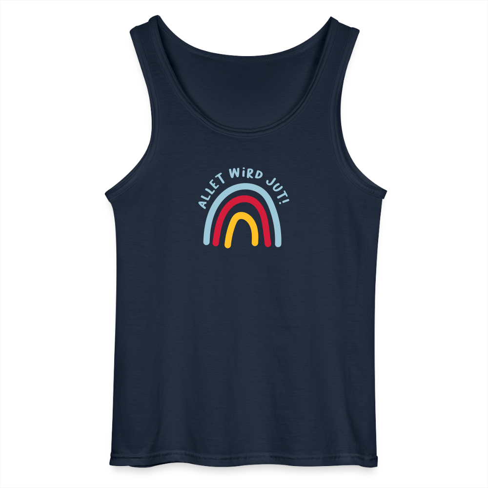 Allet wird jut! - Männer Tank Top - Navy