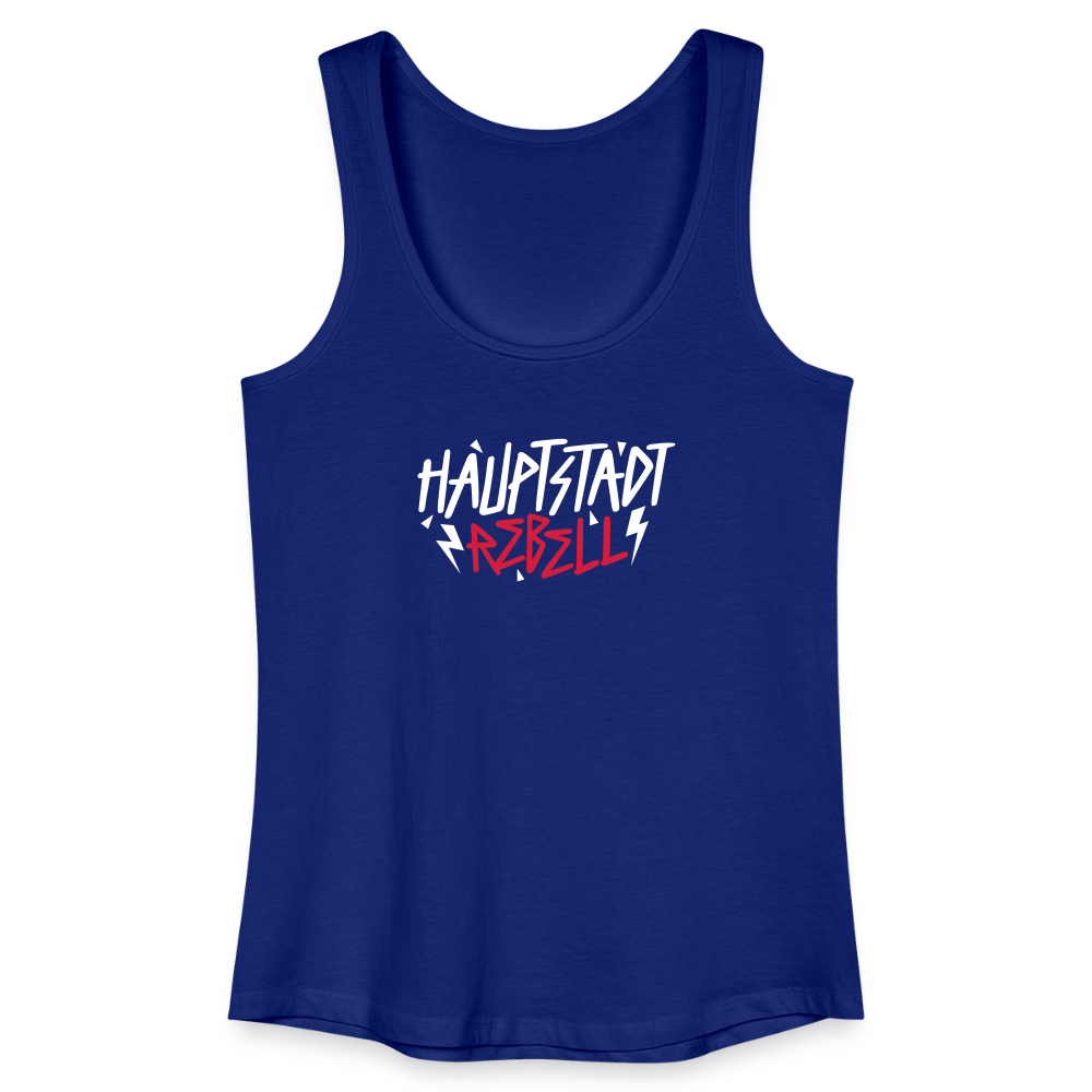 Haupstadt Rebell - Frauen Bio Tank Top - Königsblau