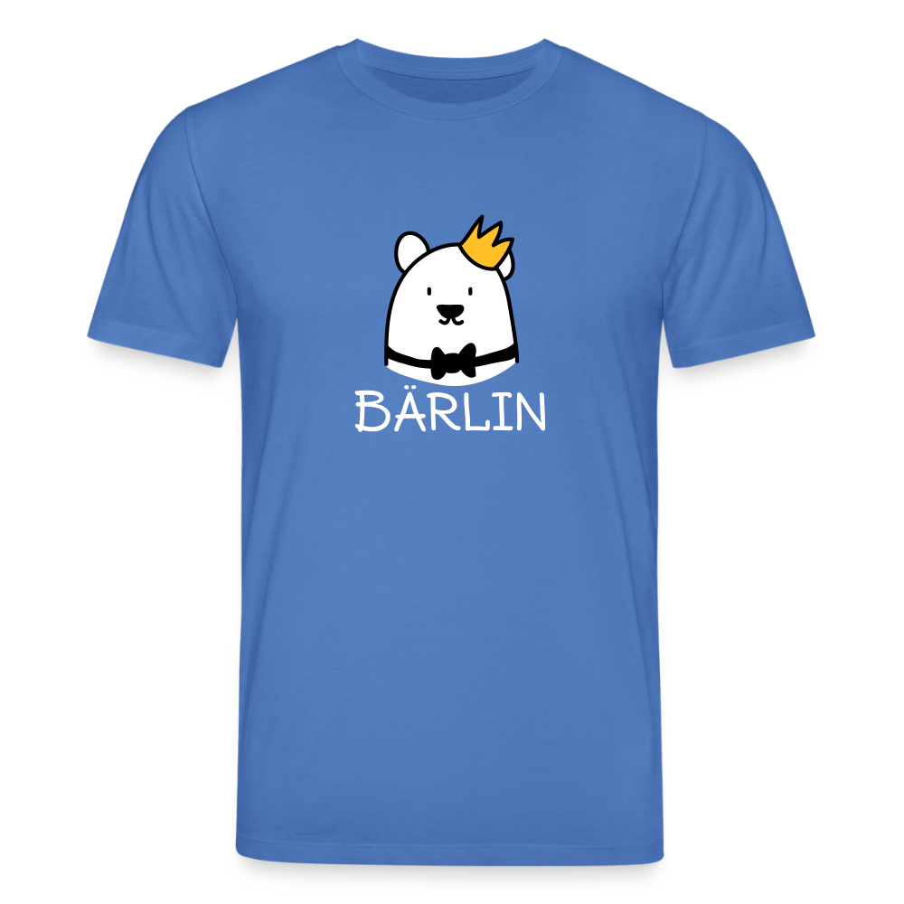 Bärlin - Unisex Bio T-Shirt - Achtsames Blau