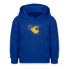 U-Bahn in Linien - Kinder Hoodie - Royalblau