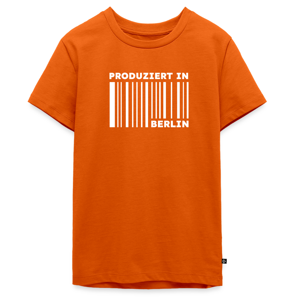PRODUZIERT IN BERLIN - Teenager Premium T-Shirt - Orange