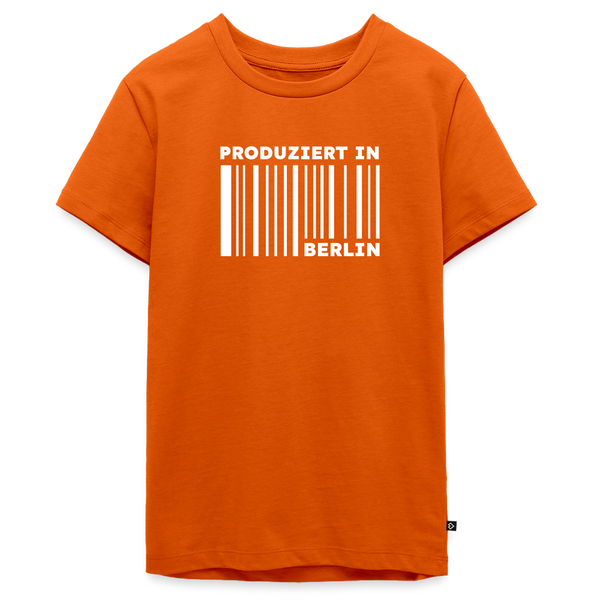 PRODUZIERT IN BERLIN - Teenager Premium T-Shirt - Orange 