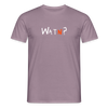 WATN? - Männer Premium T-Shirt - Lilagrau