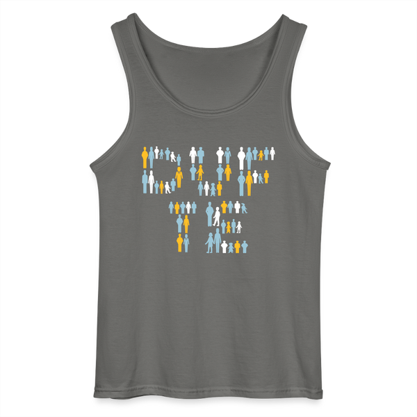 Berliner sind dufte - Männer Tank Top - Anthrazit