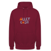 Allet Easy! - Unisex Hoodie - Bordeaux