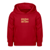 Keen Bock uff Heck Meck - Kinder Hoodie - Rot