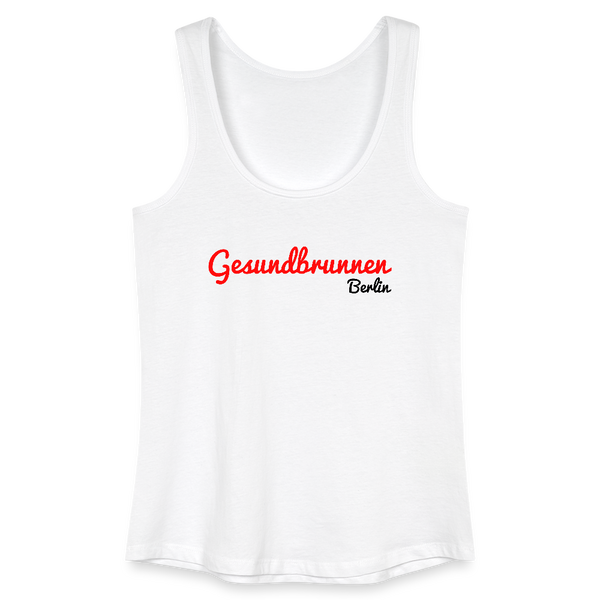 Gesundbrunnen Berlin - Frauen Bio Tank Top - Weiß
