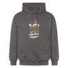 Dit Leben is zu kurz für schlechten Kaffee und olle Meckerköppe! - Hoodie - Dunkelgrau