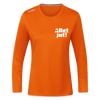 Allet Jut - Frauen Sport Langarmshirt - Neonorange