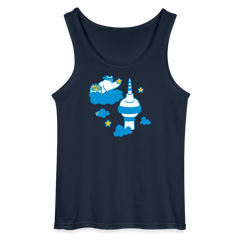 Berliner Bär bei Nacht - Männer Tank Top