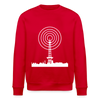 Funkturm im Fokus - Unisex Bio Sweatshirt - Rot