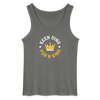 Keen Ding für'n King - Männer Tank Top - Anthrazit