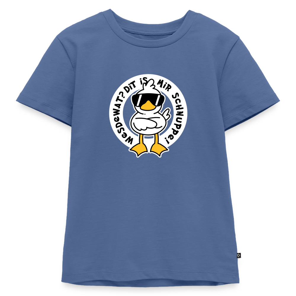 Wesdewat? - Kinder Premium T-Shirt - Taubenblau