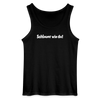Schlauer wie du! - Männer Tank Top - Schwarz