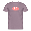 S1 - Männer Premium T-Shirt - Lilagrau