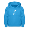 Unterwegs in Berlin - Kinder Hoodie - Meeresblau