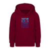 Treptow Planet Earth - Teenager Hoodie - Bordeaux