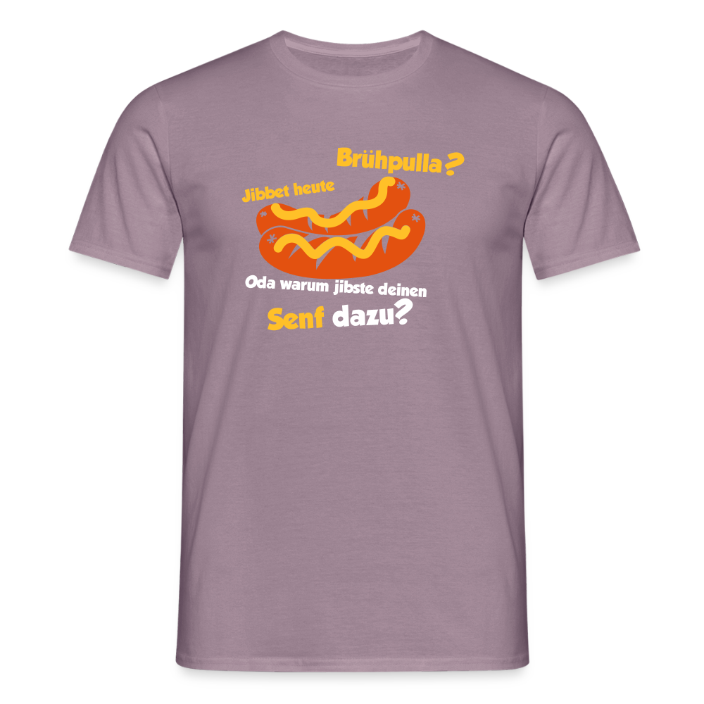 Jibbet Brühpulla - Männer Premium T-Shirt - Lilagrau 
