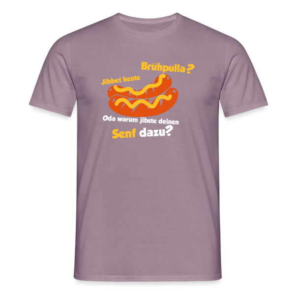 Jibbet Brühpulla - Männer Premium T-Shirt - Lilagrau 