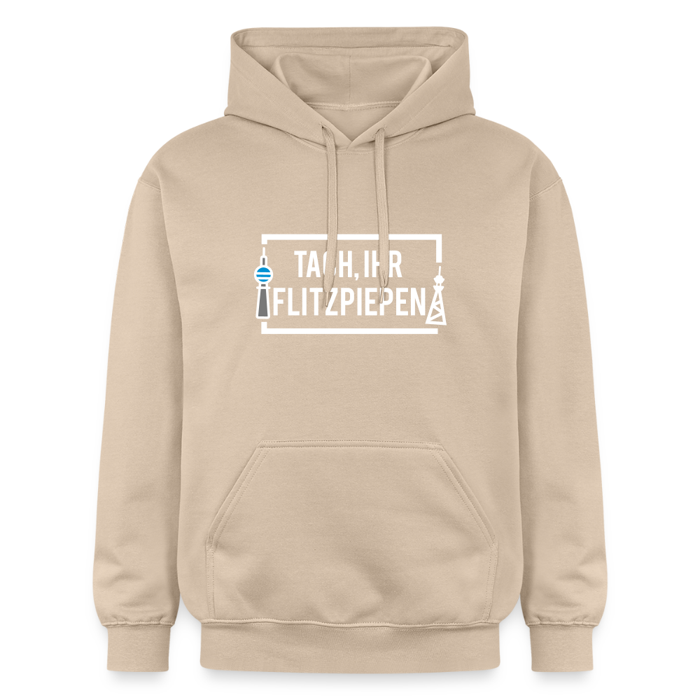 Tach ihr Flitzpiepen - Hoodie - Sand