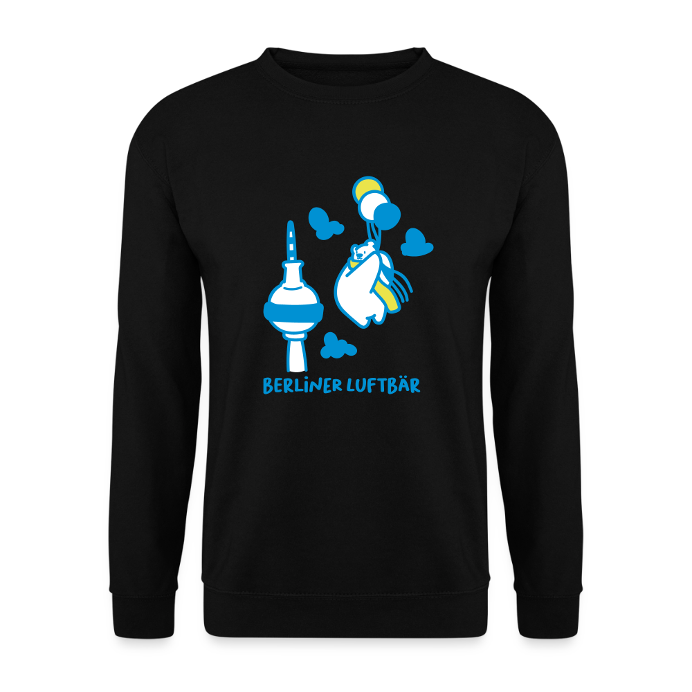 Berliner Luftbär - Unisex Pullover - Schwarz