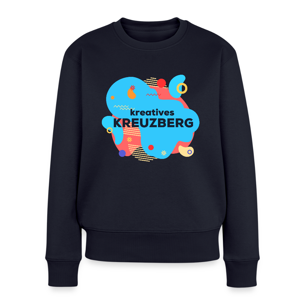 Kreatives Kreuzberg - Frauen Premium Pullover - Navy